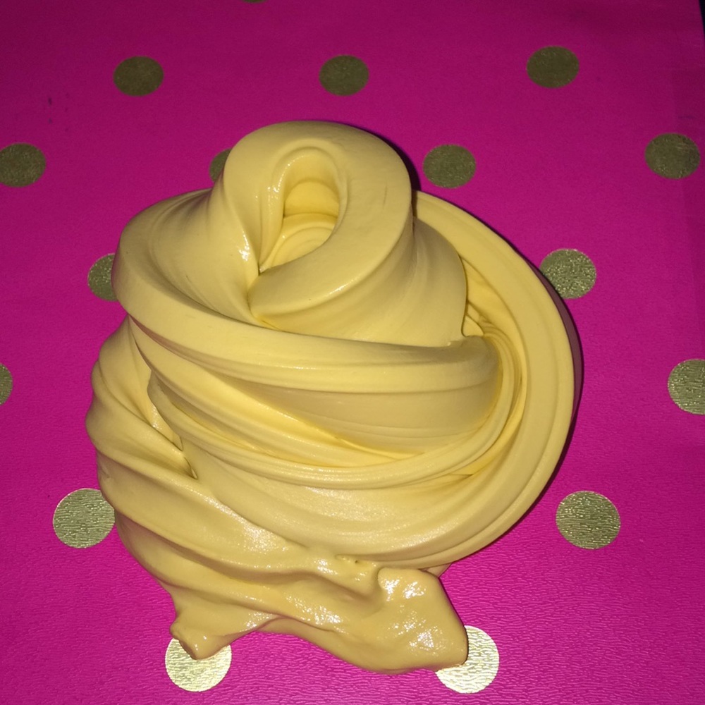 Peach color Butter Slime